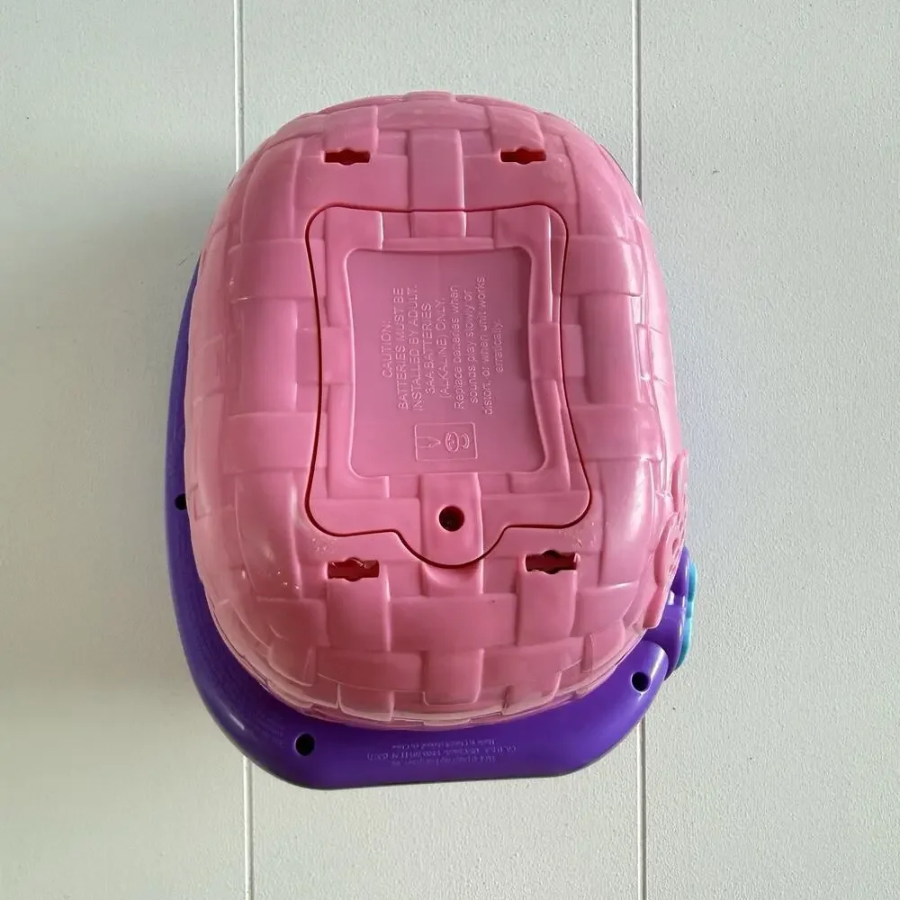 Leap Frog Pink Picnic Basket Toy Working Buttons and Music Basket Only